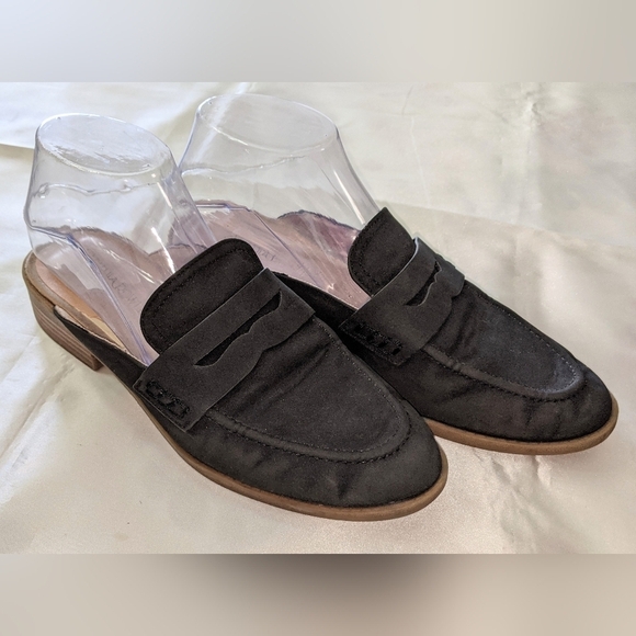 Cynthia Rowley Prescott Women's Classic Black Slip On Mules Loafers Shoes 8M - Picture 3 of 10